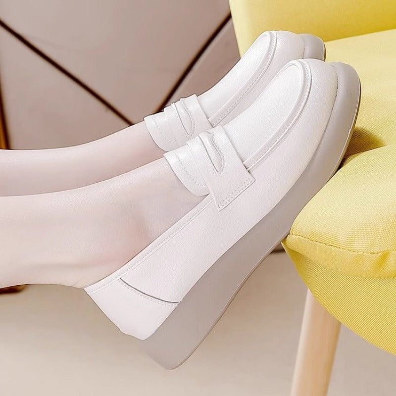 Damen Komfortable Slip-On Halbschuhe mit dämpfender Sohle R&B