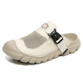 Damen Komfortable und luftige Clogs mit verstellbarem Riemen R&B