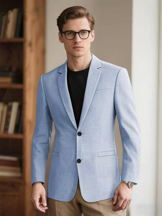 Herren eleganter strukturierten Blazer R&B