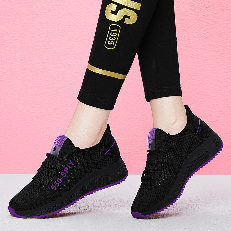 Damen Atmungsaktive und flexible Laufschuhe mit dämpfender Sohle R&B