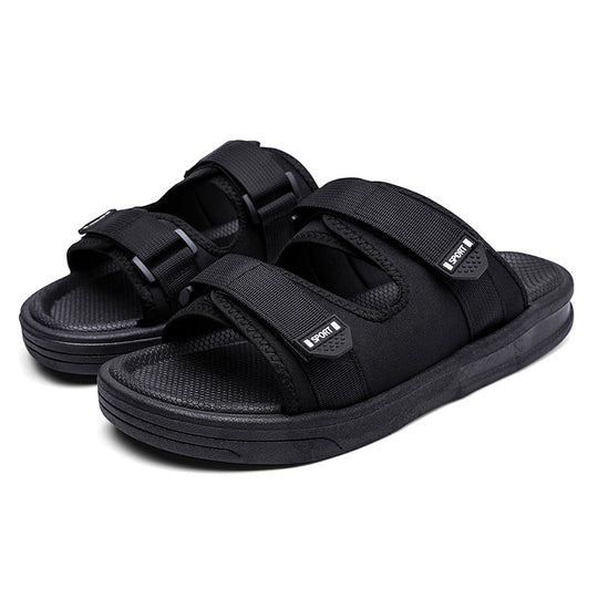 Damen Sportliche Badesandalen mit ergonomischem Klettverschluss und rutschfester Sohle R&B