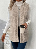 Damen Strickweste mit luxuriösem Obermaterial R&B