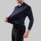 Elastisches Slim Fit Herrenhemd