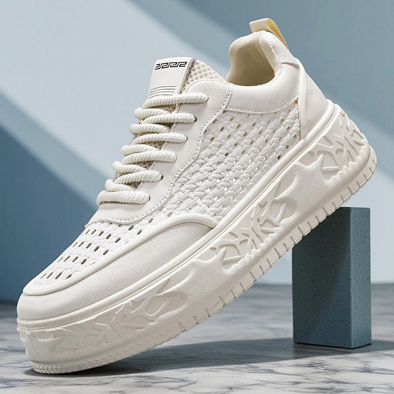 Damen Sportliche Sneakers mit atmungsaktivem Obermaterial und robuster Laufsohle