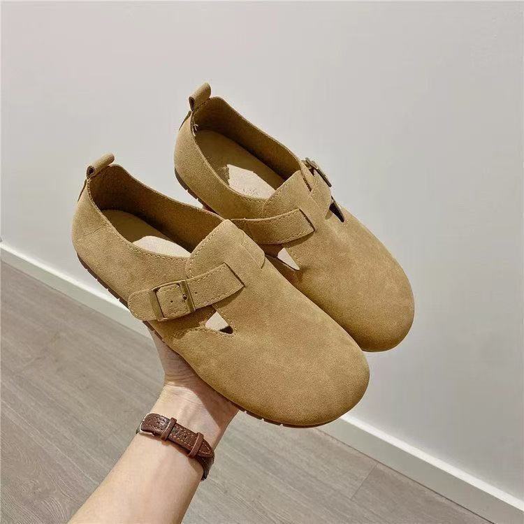 Damen Komfortable Clogs mit verstellbarem Riemen R&B