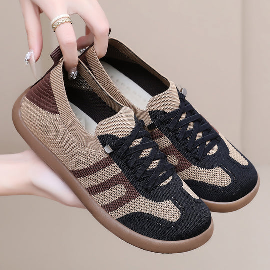 Damen Sportliche Sneakers mit hohem Tragekomfort und flexiblem Obermaterial R&B