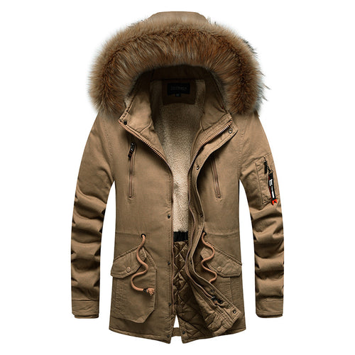 Herren Übergangsjacke mit isolierendem Innenfutter und abnehmbarer Kapuze R&B