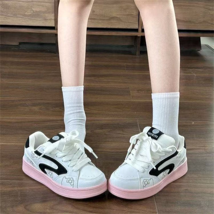 Damen Sneaker mit verspieltem Tiermotiv und komfortablem Dämpfungssystem R&B