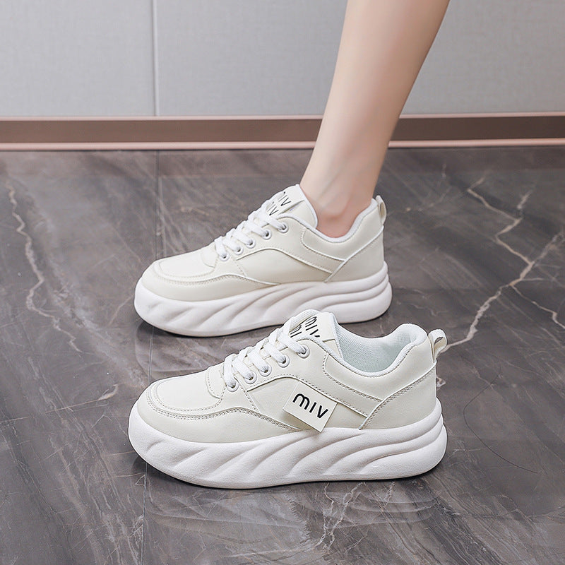 Damen Platform Sneakers mit dämpfender Sohle und atmungsaktivem Obermaterial R&B