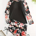 Damen Rashguard und Badeshorts Set R&B