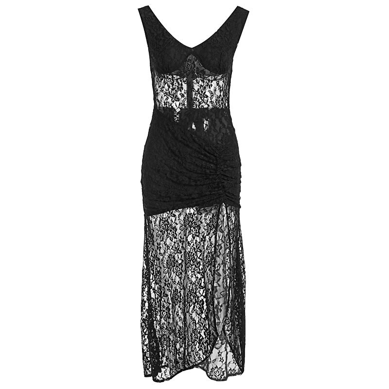 Damen Spitzenkleid im vorteilhaften Schnitt R&B