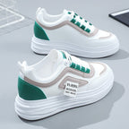 Damen sportive Sneakers mit modischem Design und dämpfender Sohle R&B