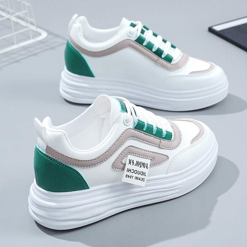 Damen sportive Sneakers mit modischem Design und dämpfender Sohle R&B
