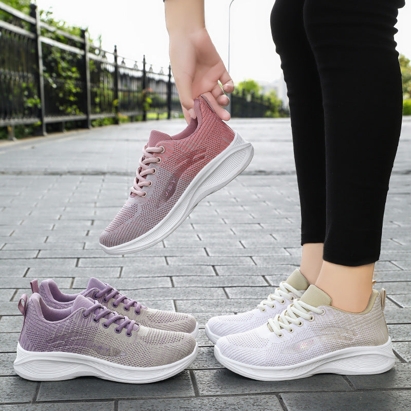 Damen Leichte und atmungsaktive Laufschuhe mit flexibler Sohle R&B