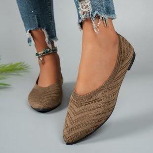 Damen Flexibles und atmungsaktives Ballerina-Modell R&B