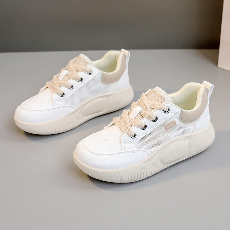 Damen sportliche Sneaker mit atmungsaktivem Obermaterial und bequemer Dämpfung R&B