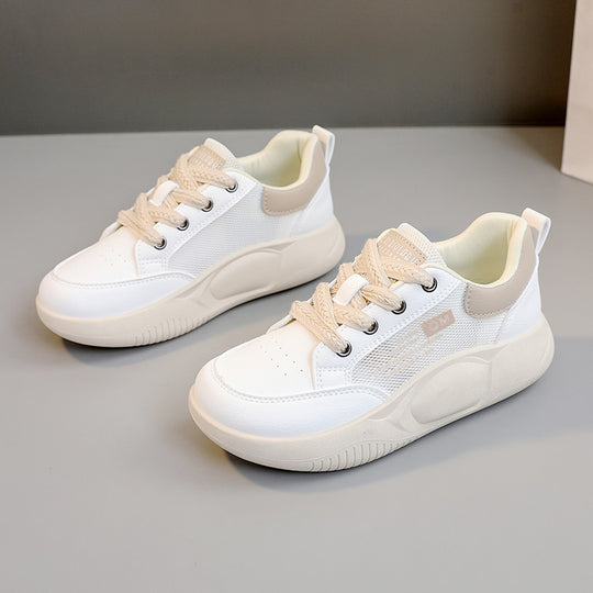 Damen sportliche Sneaker mit atmungsaktivem Obermaterial und bequemer Dämpfung R&B