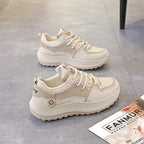 Damen Sportliche Chunky Sneakers mit atmungsaktiver Mesh-Oberfläche und gepolsterter Sohle R&B