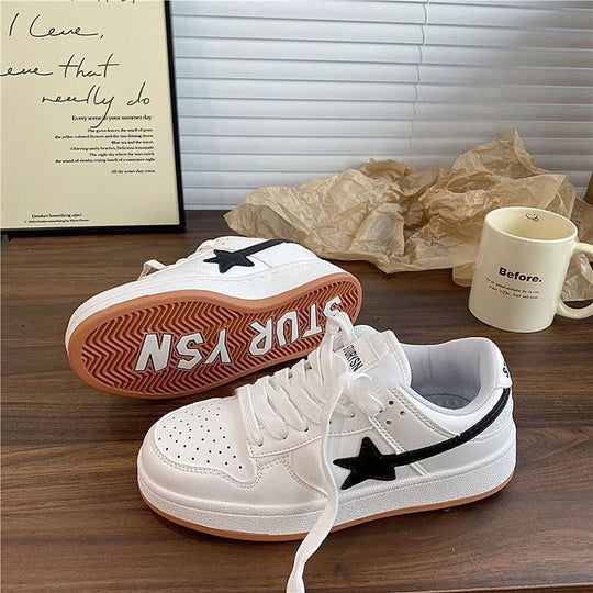Damen Sportliche Sneakers mit atmungsaktiver Mesh-Oberfläche und griffiger Gummisohle R&B