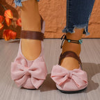 Damen Verspielte Ballerinas mit großem Schleifendetail R&B