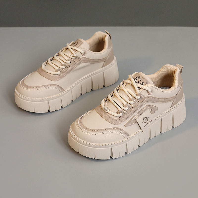 Damen Plattform Sneakers mit dämpfendem Sohlenprofil und sportlichem Design R&B