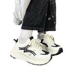Damen Trendige Chunky Sneakers mit dämpfender Plattform-Sohle R&B