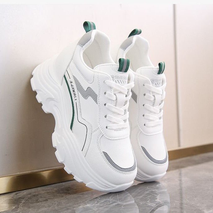 Damen Sportliche Chunky Sneakers mit atmungsaktive Obermaterialien R&B