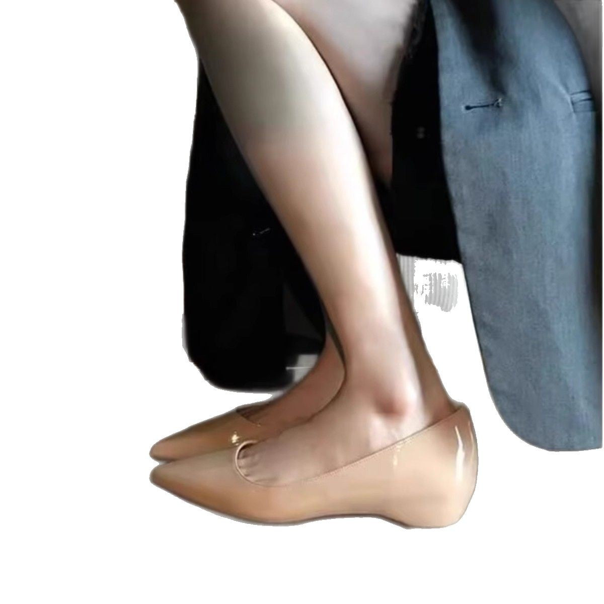 Damen spitze Ballerinas mit moderner Silhouette R&B