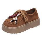 Damen Chunky Clogs mit dekorativen Schnürsenkeln R&B