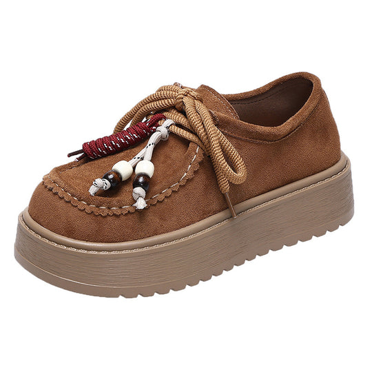 Damen Chunky Clogs mit dekorativen Schnürsenkeln R&B