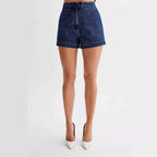 Damen Denim Weste mit Shorts R&B
