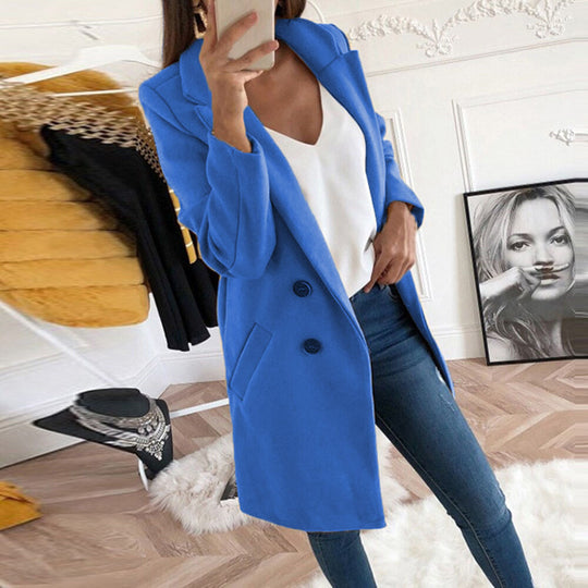 Damen Blazer im doppelten Knopfdesign R&B