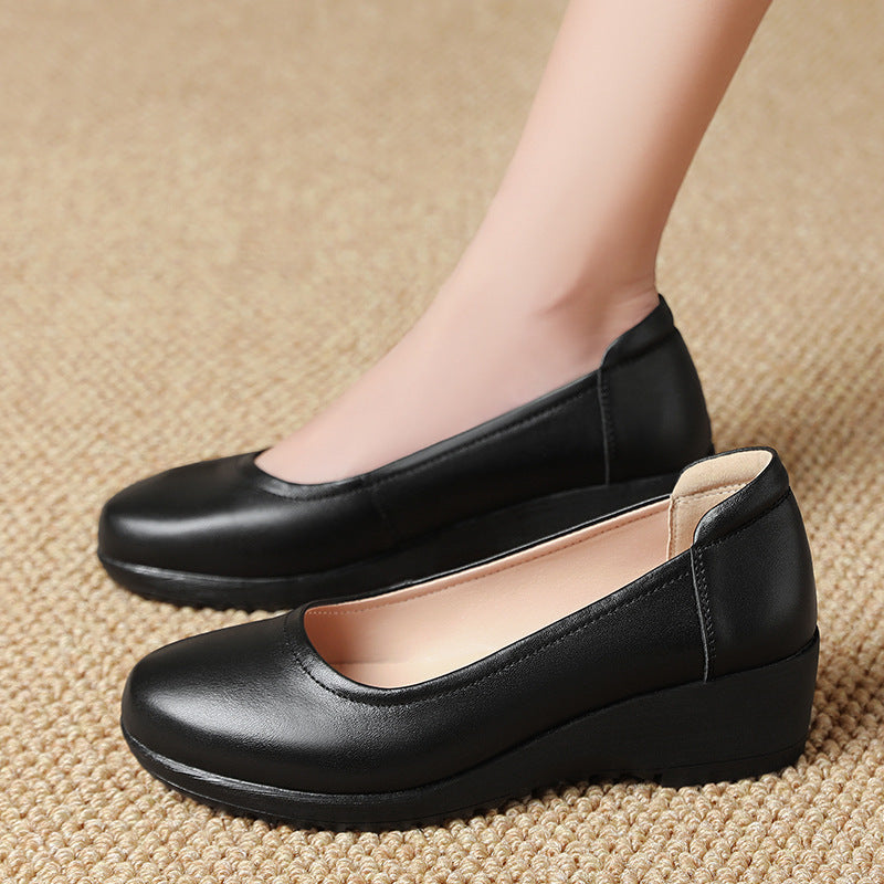Damen Mary Jane Schuhe mit bequemem Blockabsatz und verstellbarem Riemen R&B