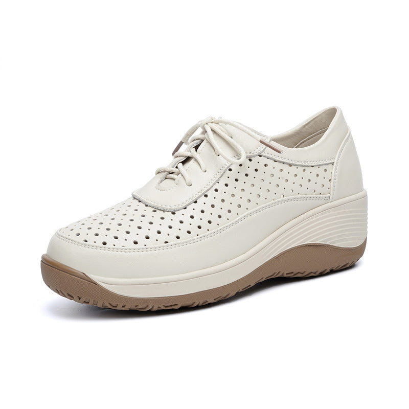 Damen Atmungsaktive Sneaker mit perforiertem Obermaterial und ergonomischem Fußbett R&B