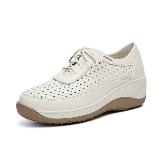 Damen Atmungsaktive Sneaker mit perforiertem Obermaterial und ergonomischem Fußbett R&B