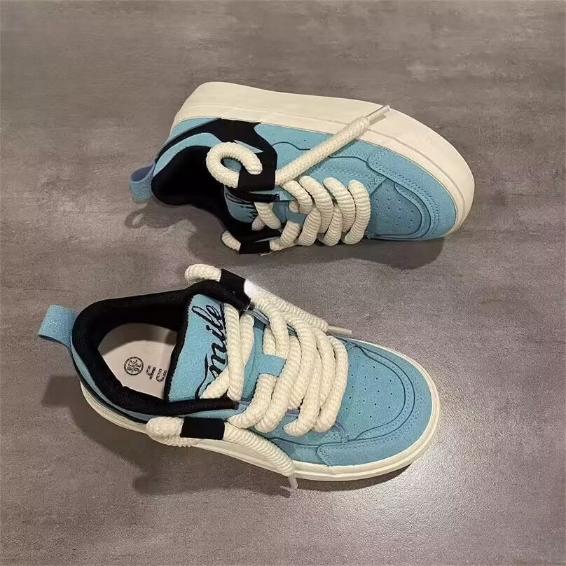Damen modische Sneaker mit extraleichter Sohle von