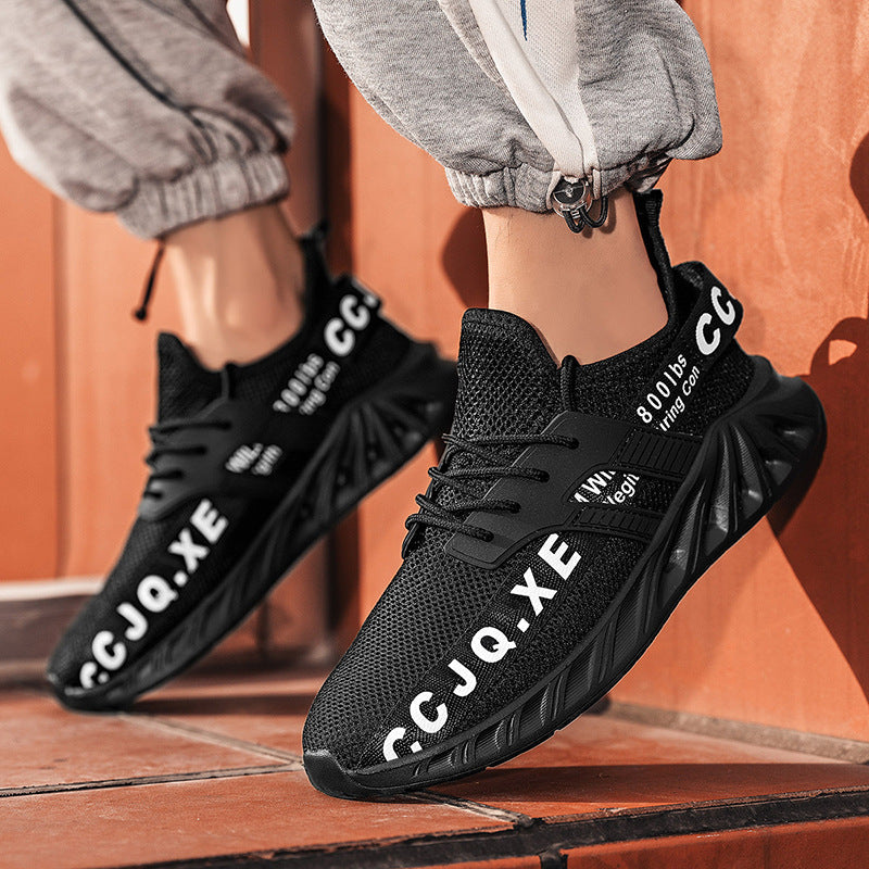 Damen Sportliche Netz-Sneaker mit rutschfester Sohle und atmungsaktivem Obermaterial R&B