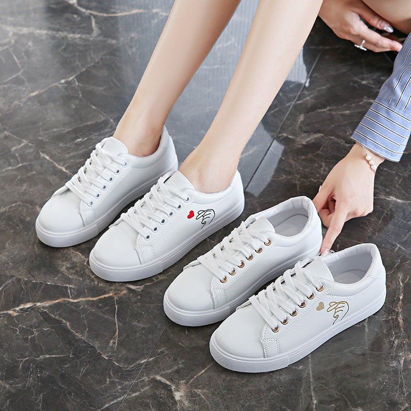 Damen Sneakers mit elegantem Logo und bequemer Sohle R&B