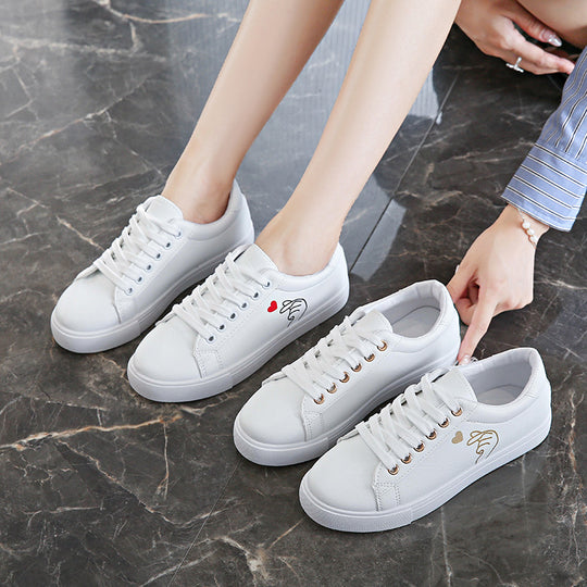 Damen Sneakers mit elegantem Logo und bequemer Sohle R&B