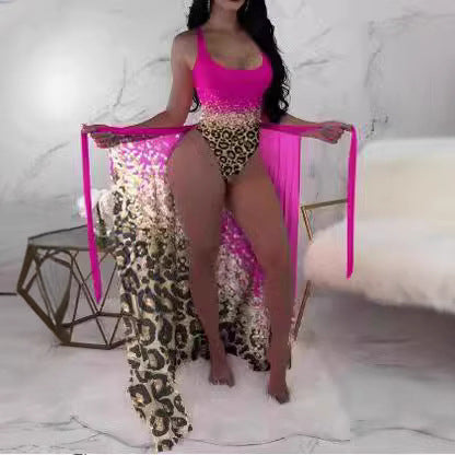 Damen Badeanzug mit schickem Kaftan R&B