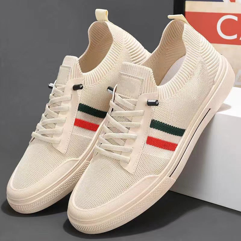 Damen Modische Canvas-Sneaker mit sportlichem Design R&B