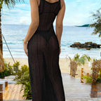 Damen transparenter Strandsarong mit elegantem Design R&B