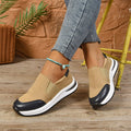 Damen sportliche Slip-Ons mit dämpfender Sohle und elastischem Riemendesign R&B