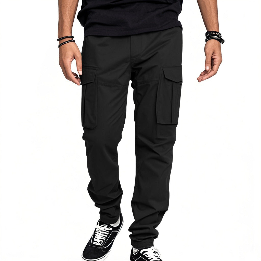 Herren Cargo-Hose mit vielseitigen Taschen und flexiblem Schnitt R&B