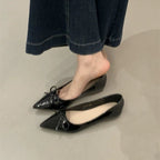Damen Elegante Ballerinas mit zartem Schleifen-Detail und bequemer Passform R&B
