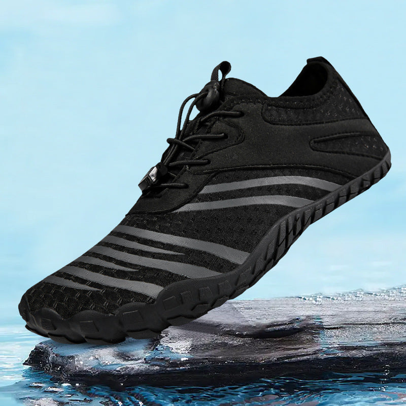 Damen Wassersport-Schuhe mit rutschfester Sohle und atmungsaktiver Obermaterialstruktur