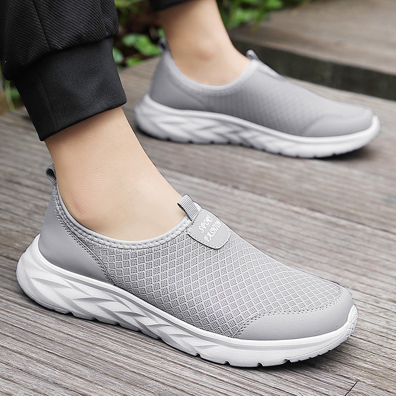 Damen Atmungsaktive Slip-On Sportschuhe mit rutschfester Sohle