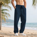 Herren lässige Cargo-Hose mit seitlichen Taschen und verstellbarem Bund R&B