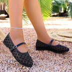 Damen Elegante und bequeme Mary Jane Ballerinas R&B
