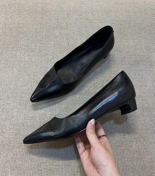Damen Elegante Ballerinas mit spitzem Design und bequemer Innensohle R&B